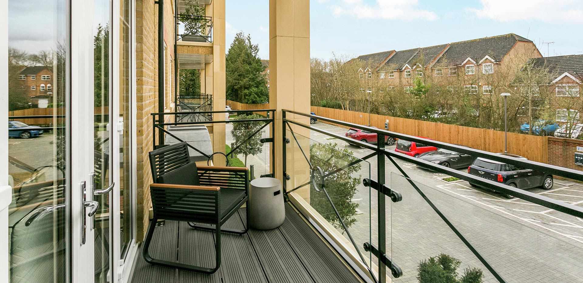 St William, Elmswater, Apartment A4, Interior, Balcony