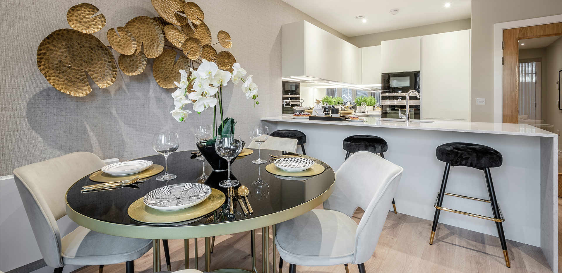 St William, Elmswater, Apartment A4, Interior, Dining / Kitchen