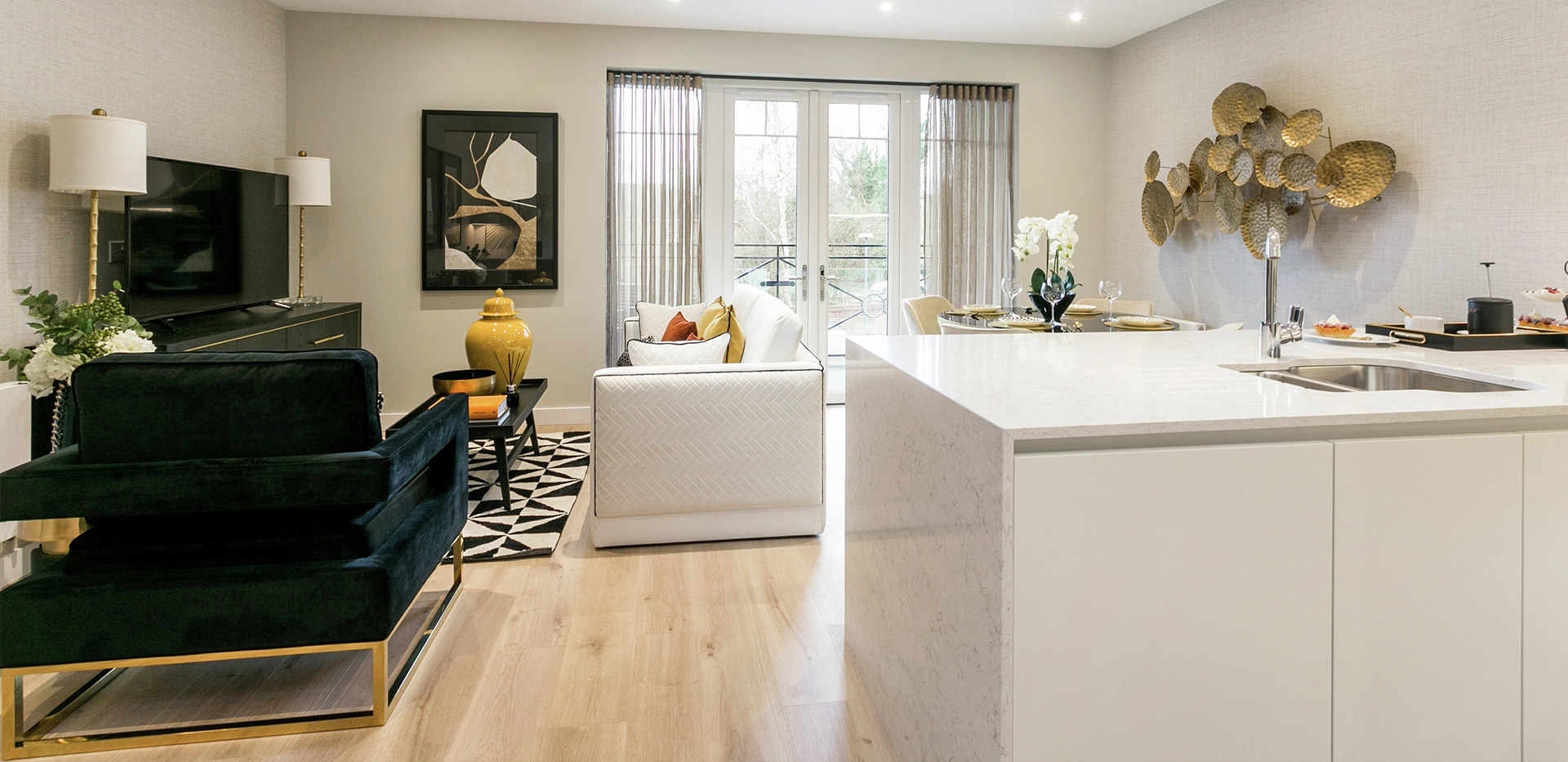 St William, Elmswater, Apartment A4, Interior, Living / Dining