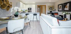 St William, Elmswater, Apartment A4, Interior, Living / Dining / Kitchen