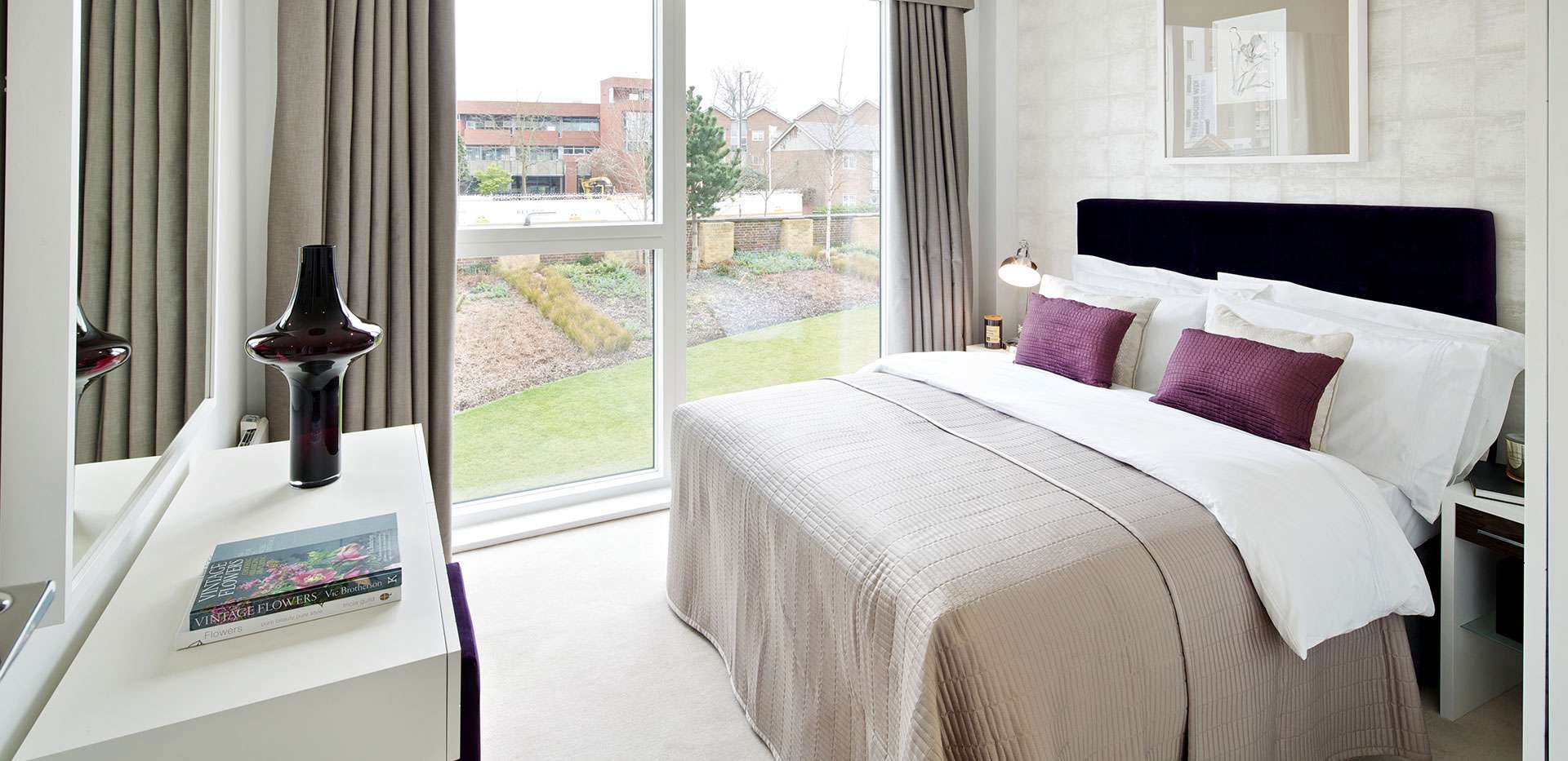 St James, Kew Bridge West, Show Home, Bedroom 2, Interior