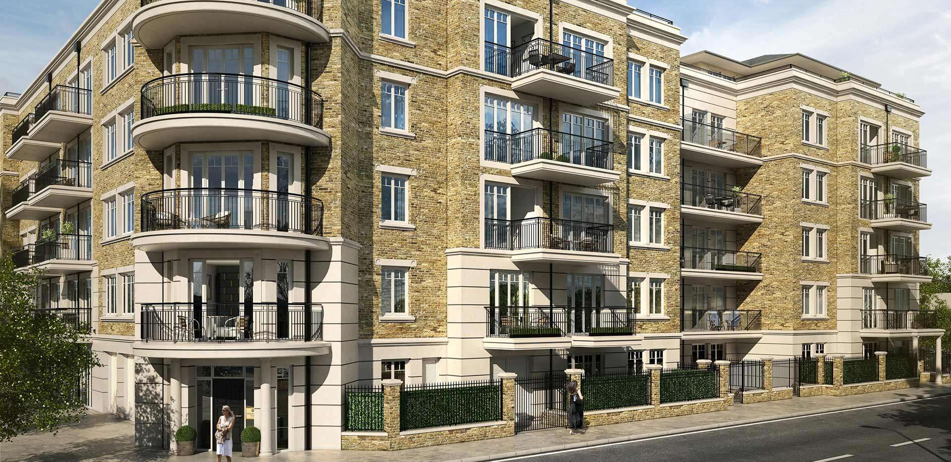 St James, Hurlingham Walk, Exterior CGI, Exterior