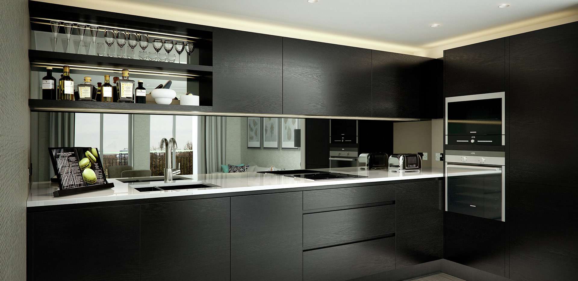 St James, Hurlingham Walk, The Apartments, Kitchen, Interior