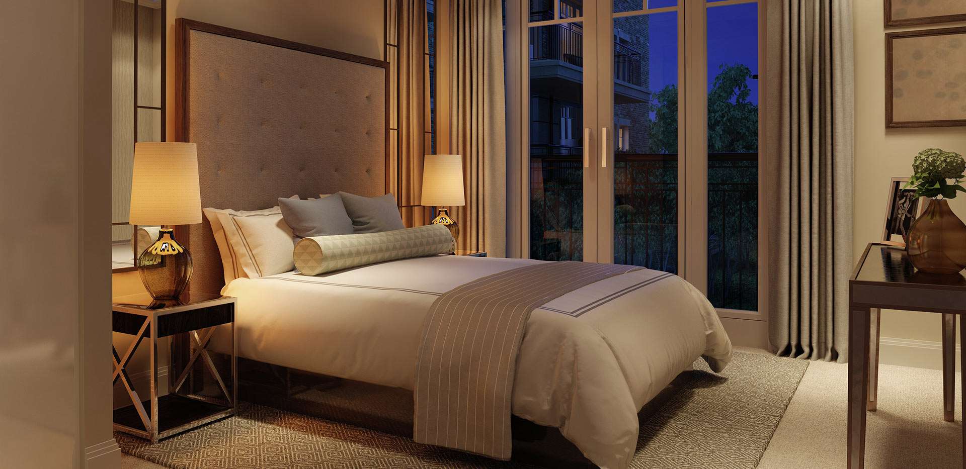 St James, Hurlingham Walk, The Apartments, Bedroom, Interior