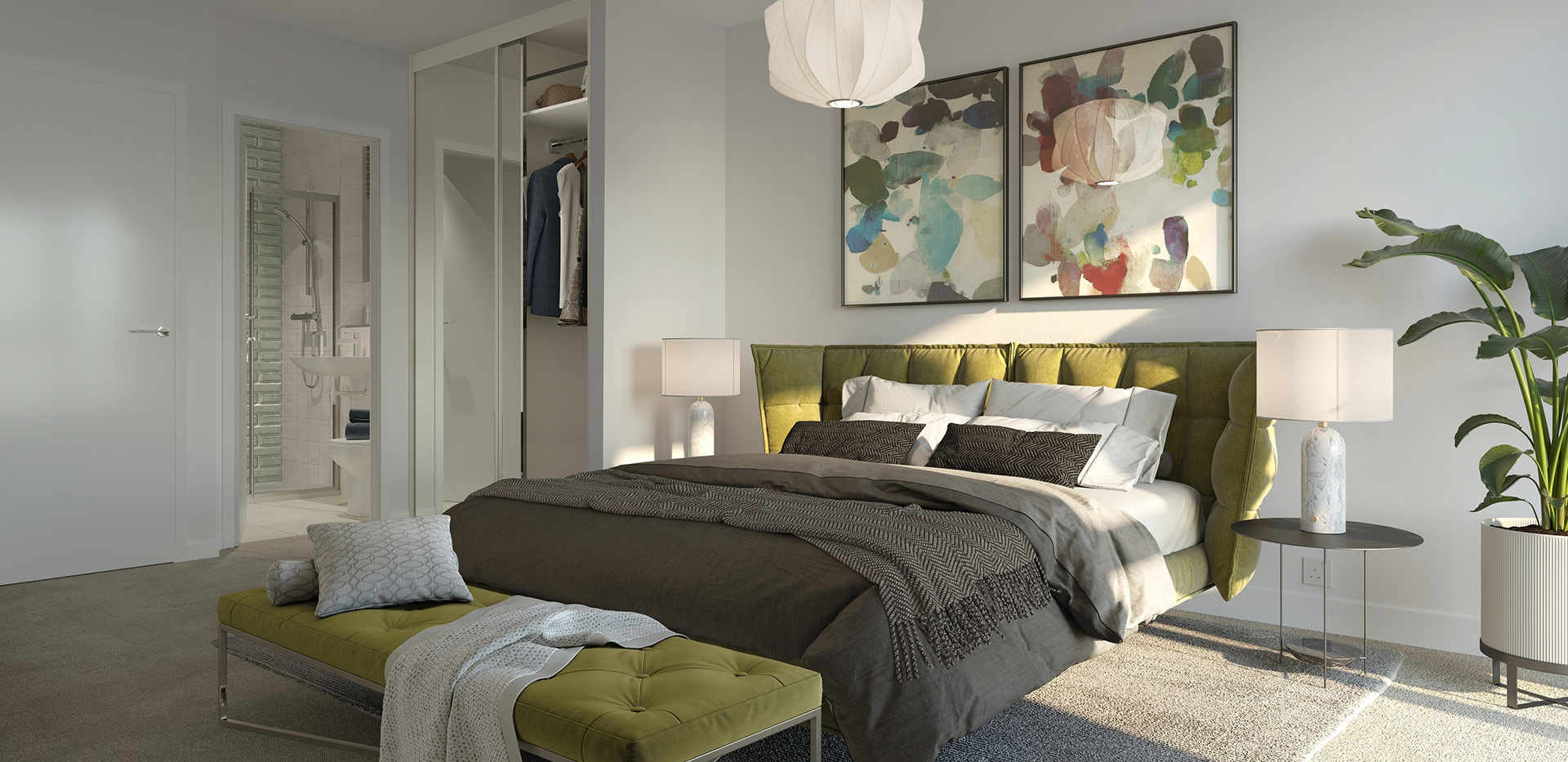 St William, The Arches, Development Interior, Bedroom