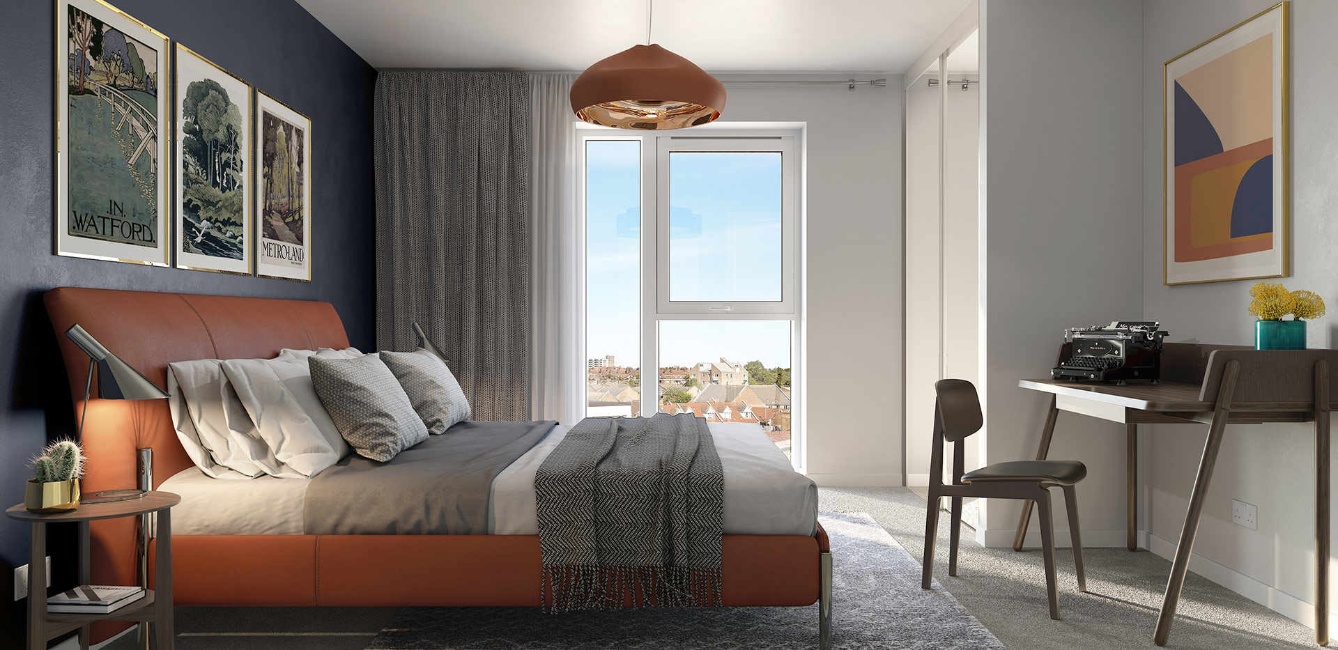 St William, The Arches, Development Interior, Bedroom