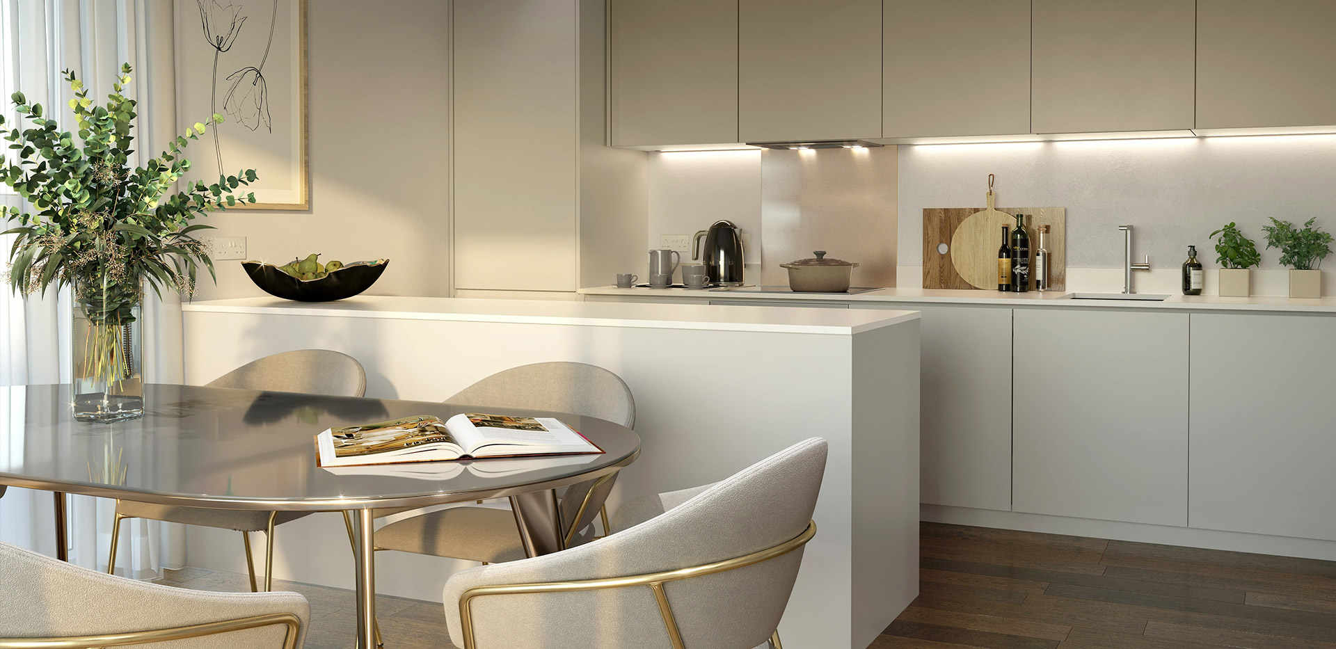 St William, The Arches, Development Interior, Dining / Kitchen