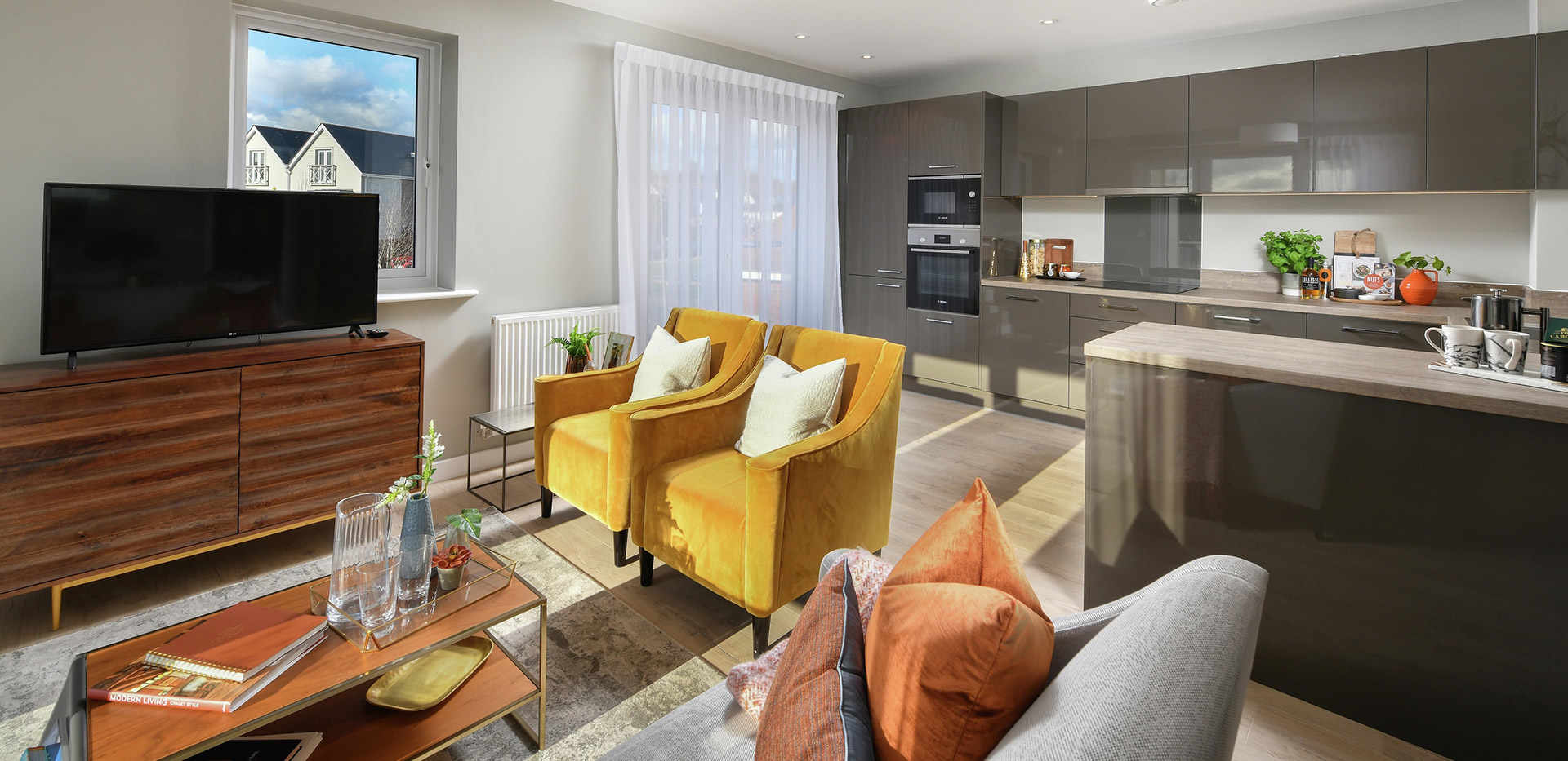 Berkeley, Holborough Lakes,  Living / Kitchen