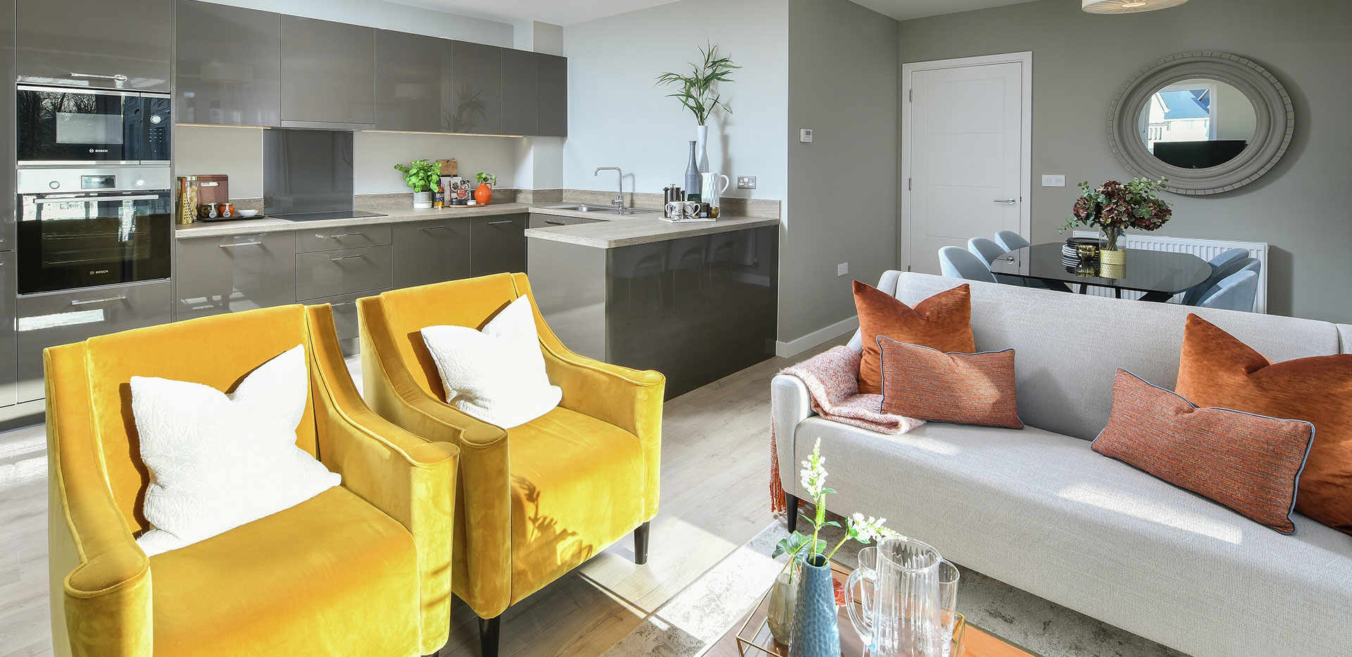 Berkeley, Holborough Lakes,  Living / Kitchen