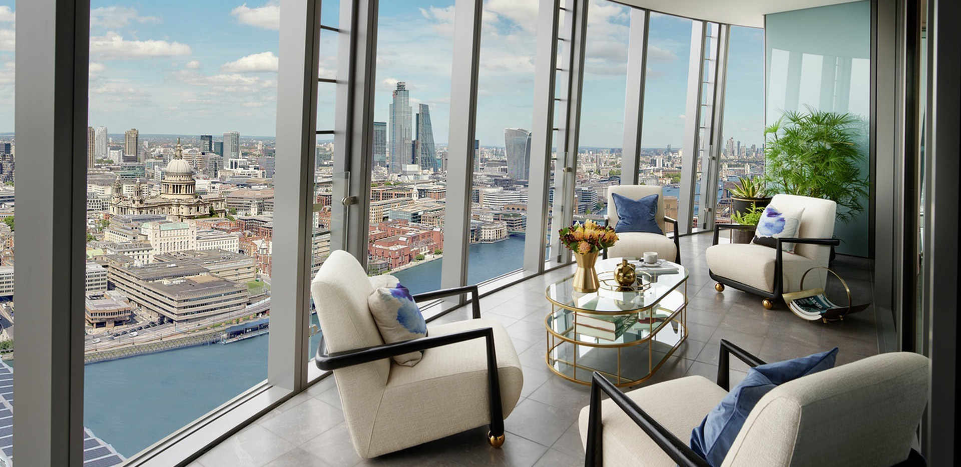 St George, One Blackfriars, Development Interior, Balcony