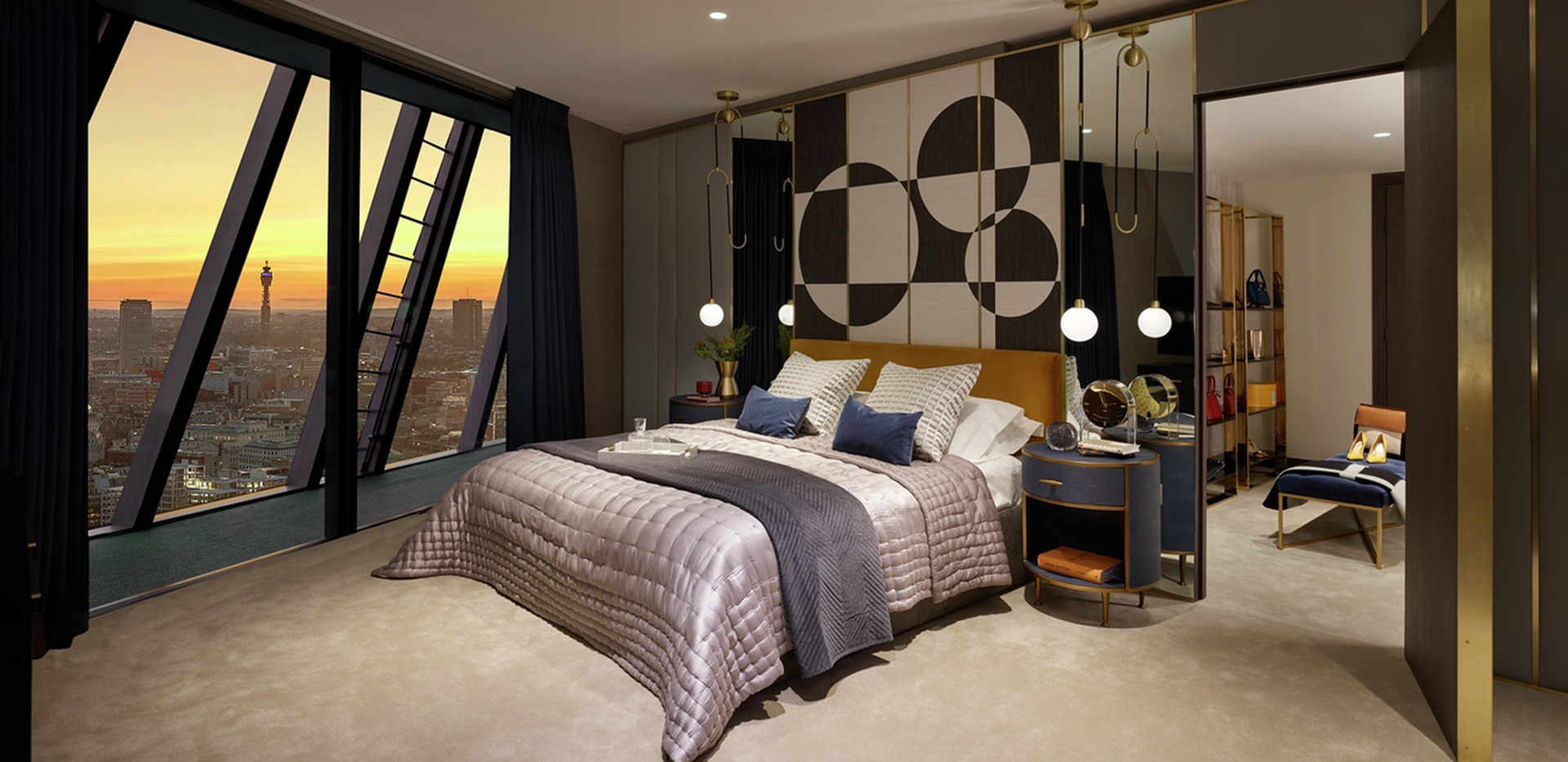 St George, One Blackfriars, Development Interior, Bedroom