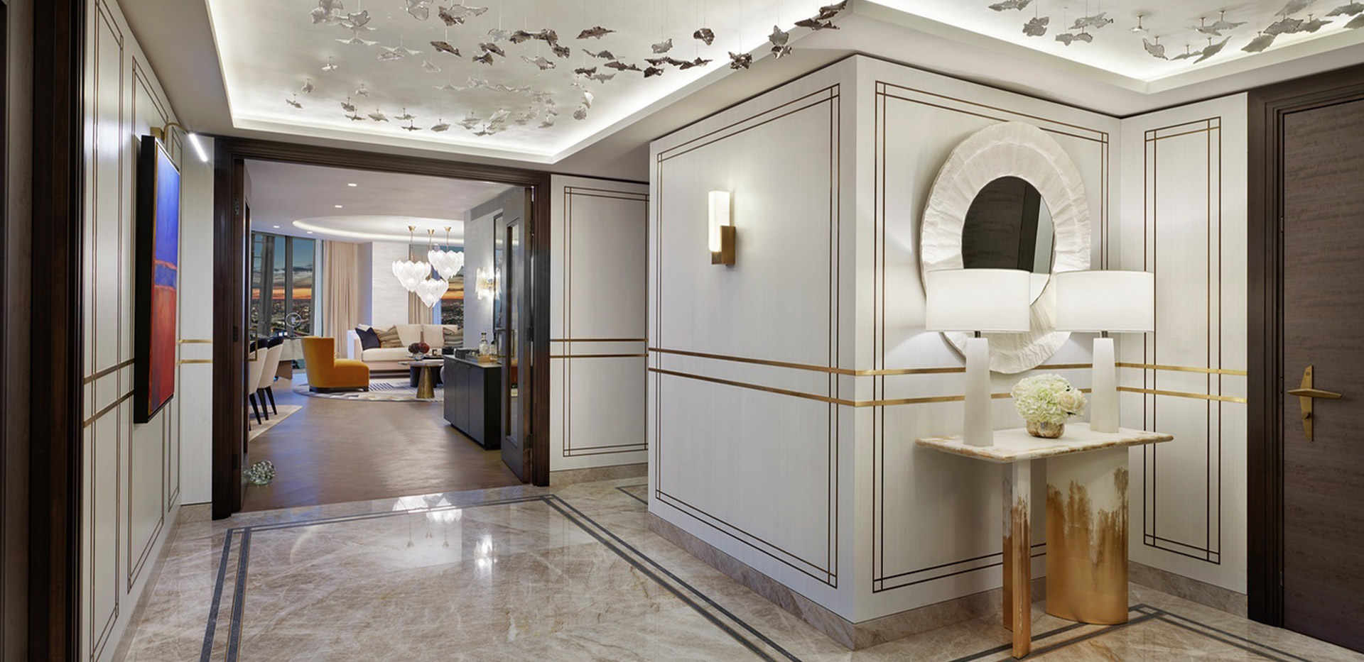 St George, One Blackfriars, Development Interior, Hallway