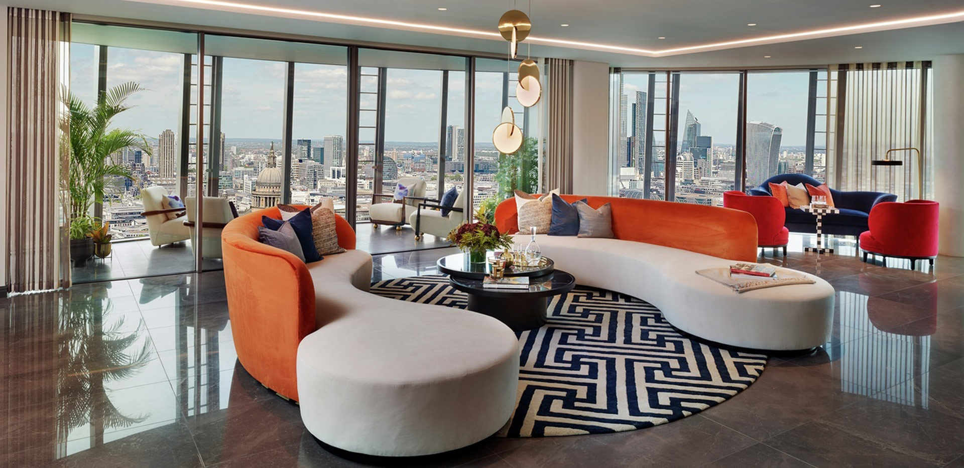 St George, One Blackfriars, Development Interior, LivingArea