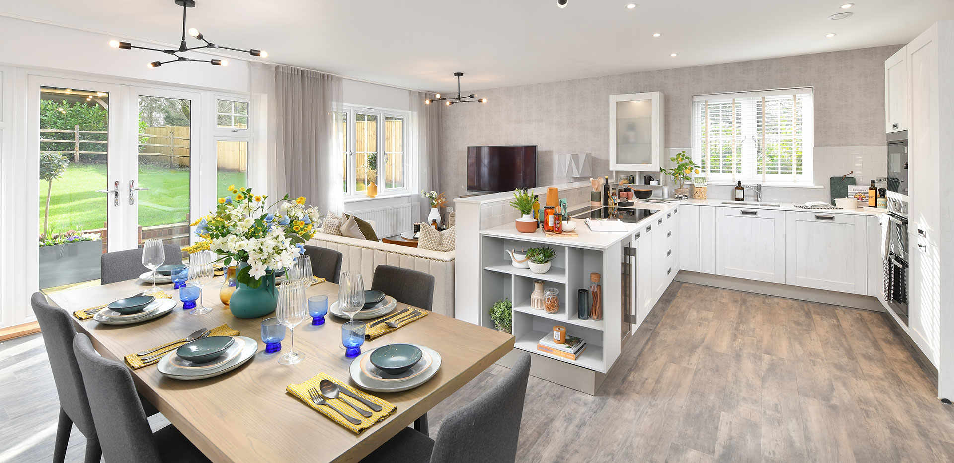 Berkeley, Barleycroft, Interior, Kitchen / Dining