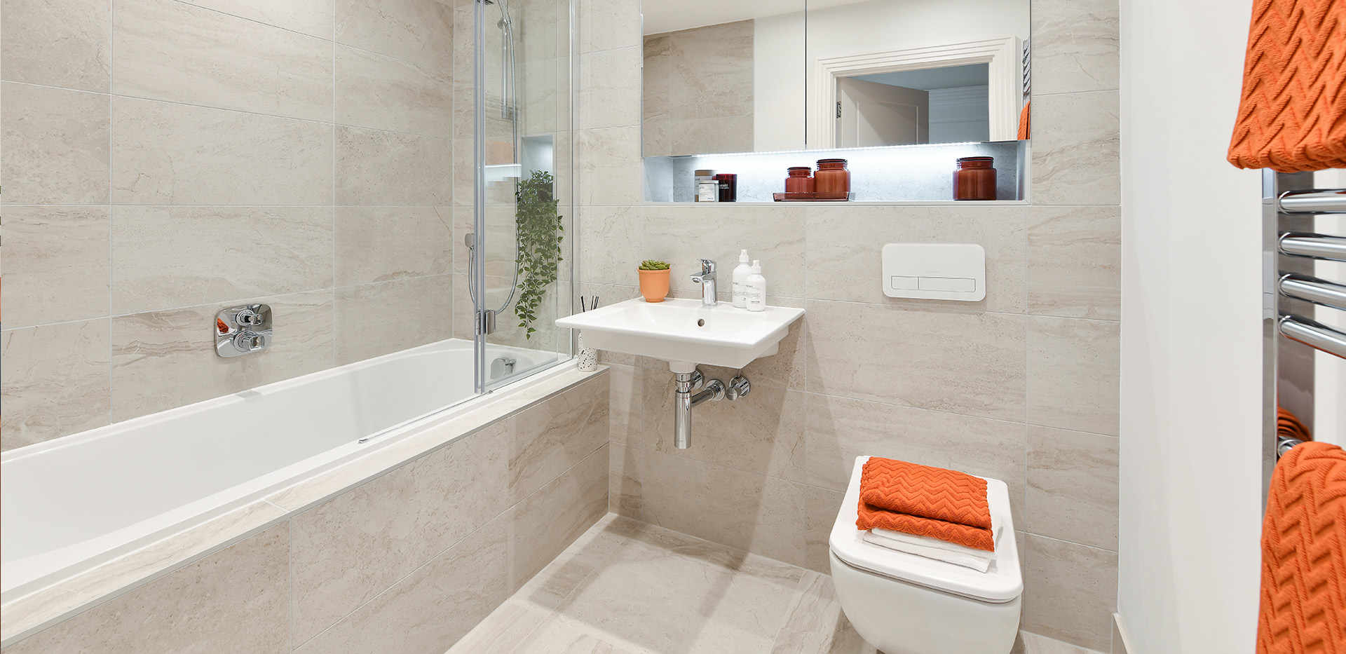 Berkeley, Taplow Riverside, Apartment Interior, Bathroom