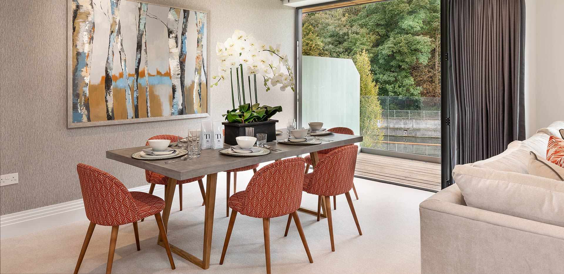 Berkeley, Taplow Riverside, Apartment Interior, Dining