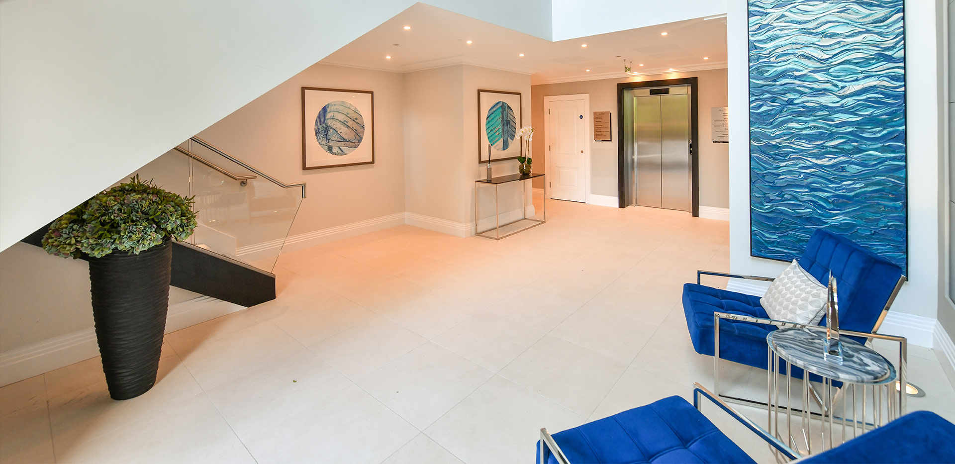 Berkeley, Taplow Riverside, Apartment Interior, Reception