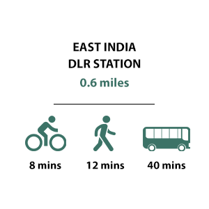 East India DLR Station