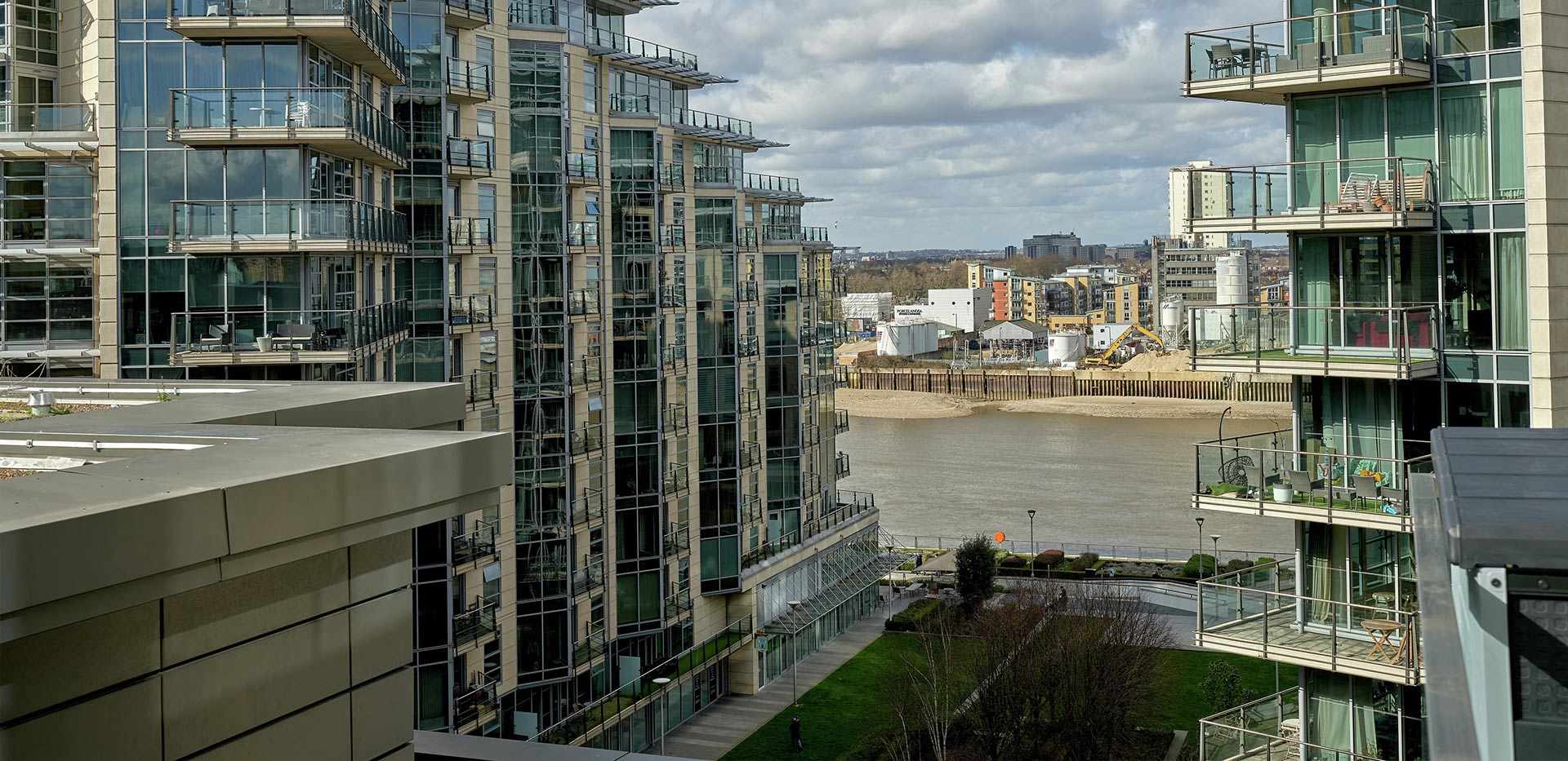 St George, Battersea Reach, Interior, Balcony View