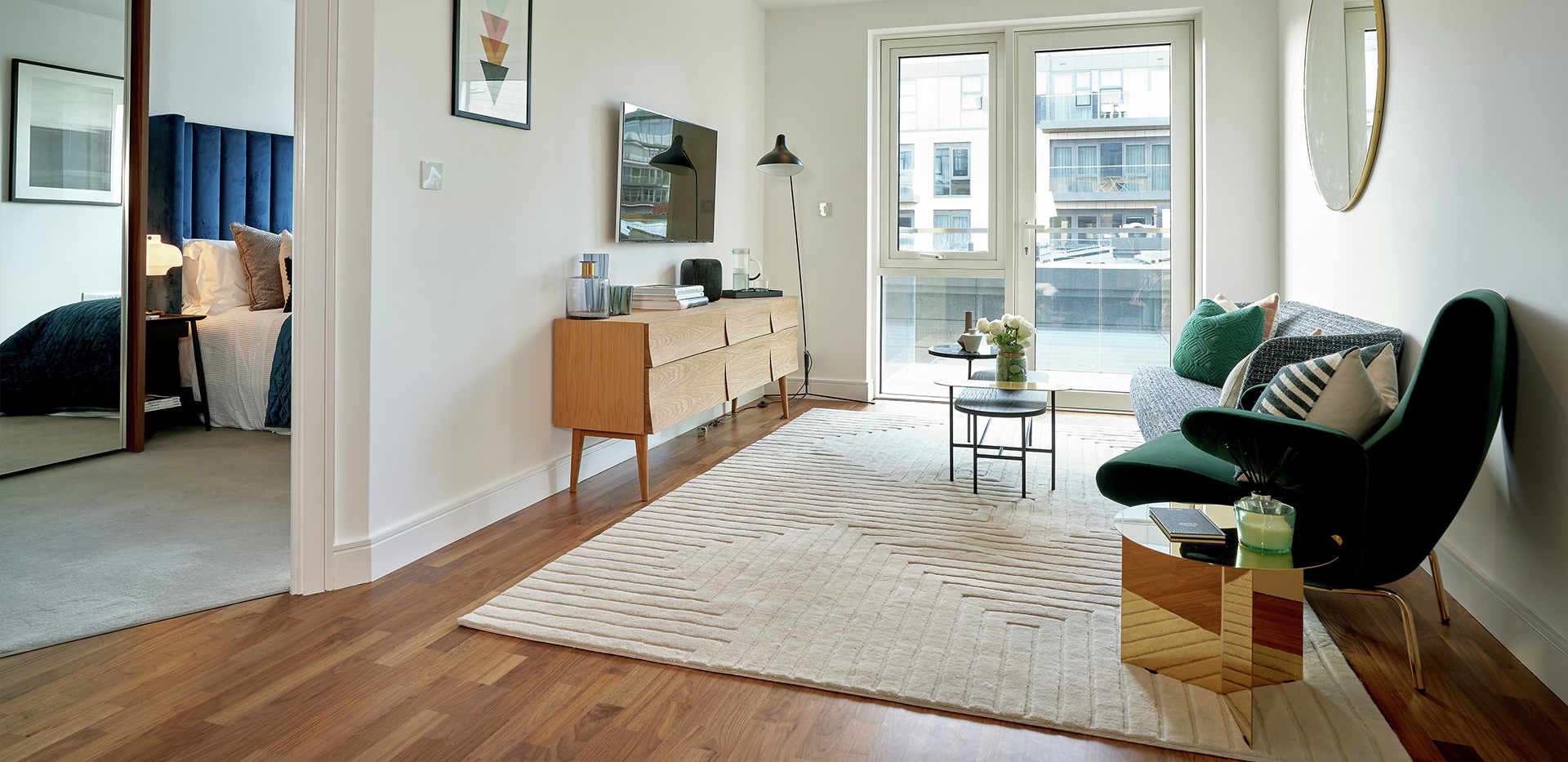 St George, Battersea Reach, Interior, Living