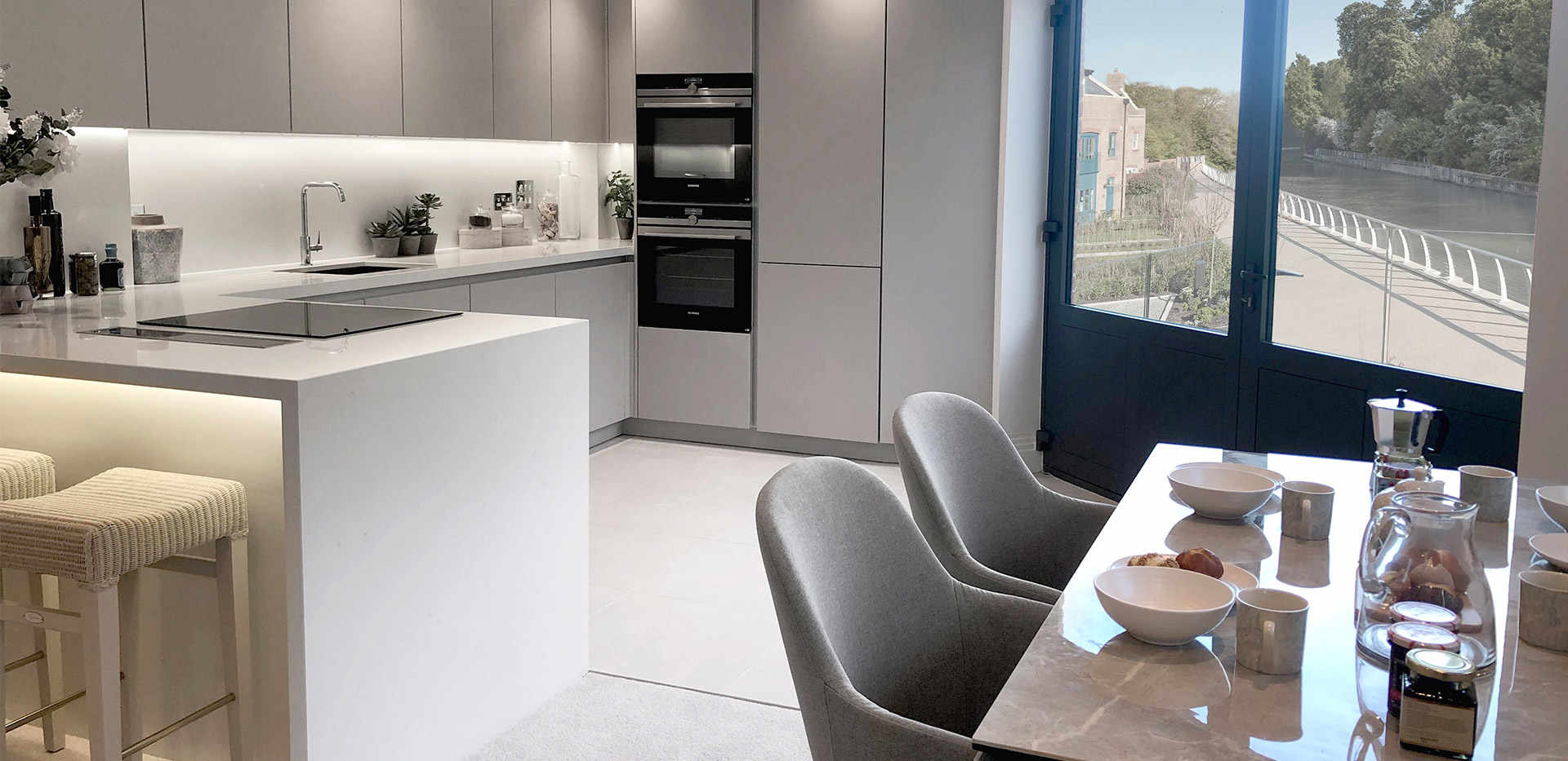 Berkeley, Taplow Riverside, Apartment Interiors, Kitchen / Dining