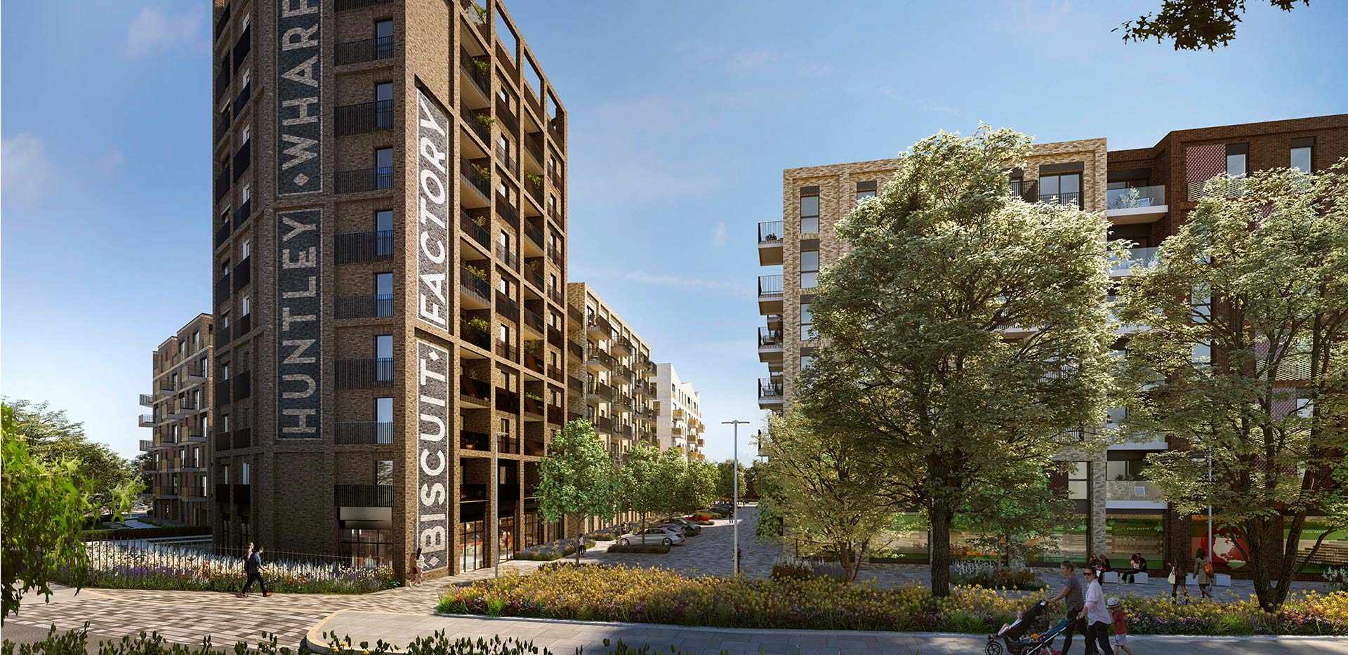 Huntley Wharf Homes in Reading Berkeley Group