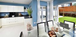 Berkeley, Hollyfields, Four Bedroom Showhome, Kitchen / Dining