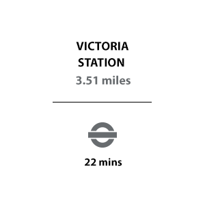 St James, White City Living, Transport, Victoria-Station