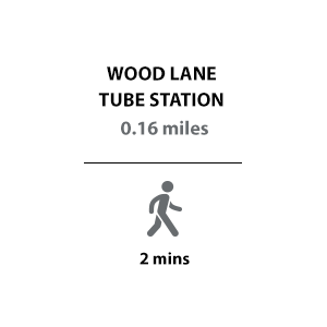 St James, White City Living, Transport, Wood-Lane-Tube-Station