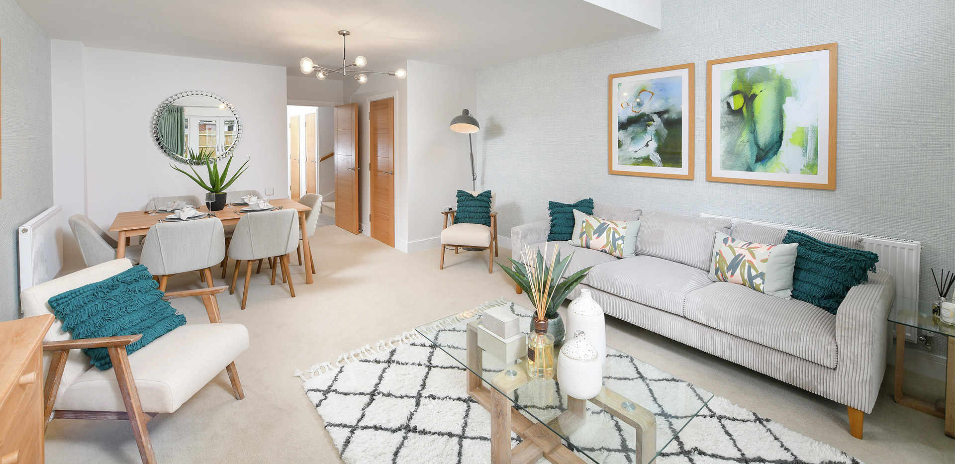 Berkeley, Bersted Park, Interiors, Living/Diining