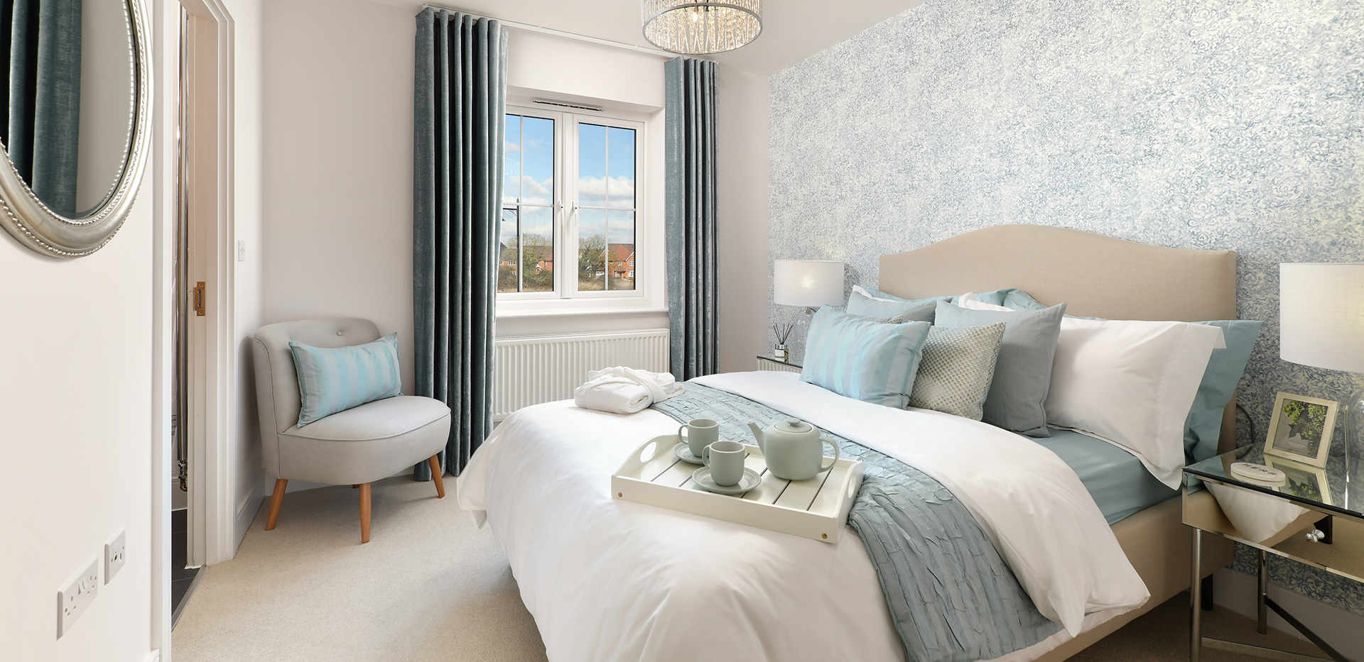 Berkeley, Bersted Park, Interiors, Bedroom