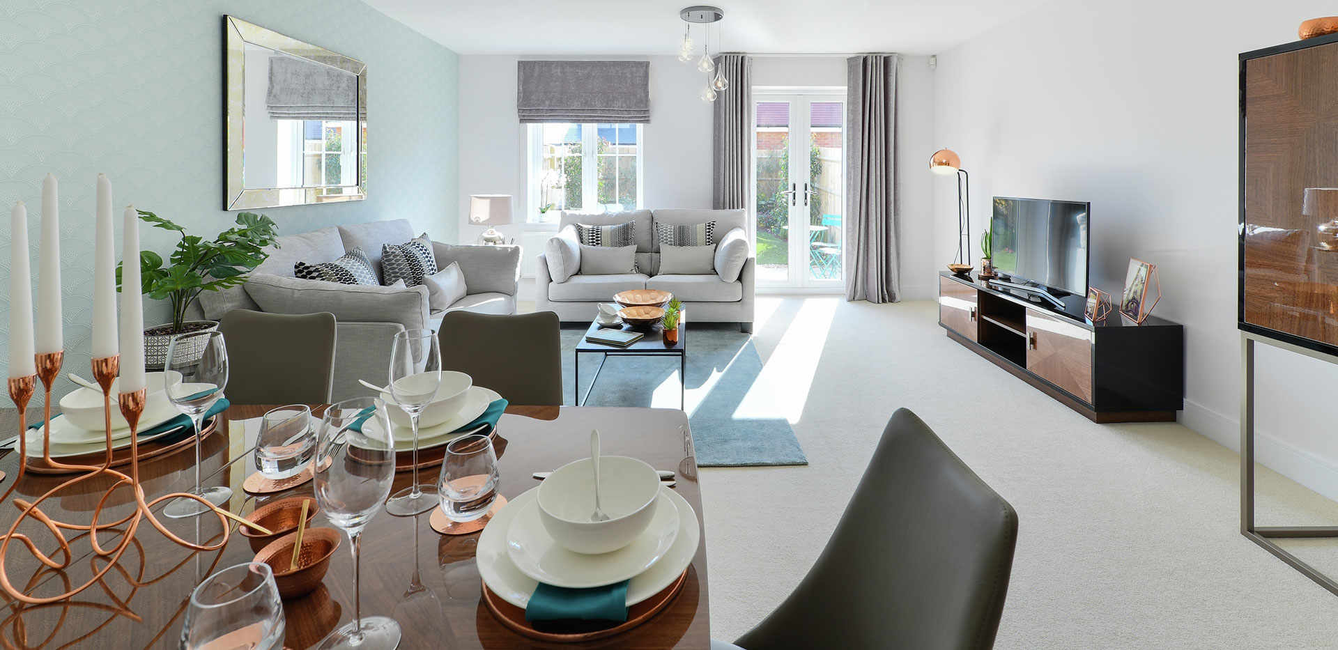 Berkeley, Bersted Park, Interiors, Living/Dining