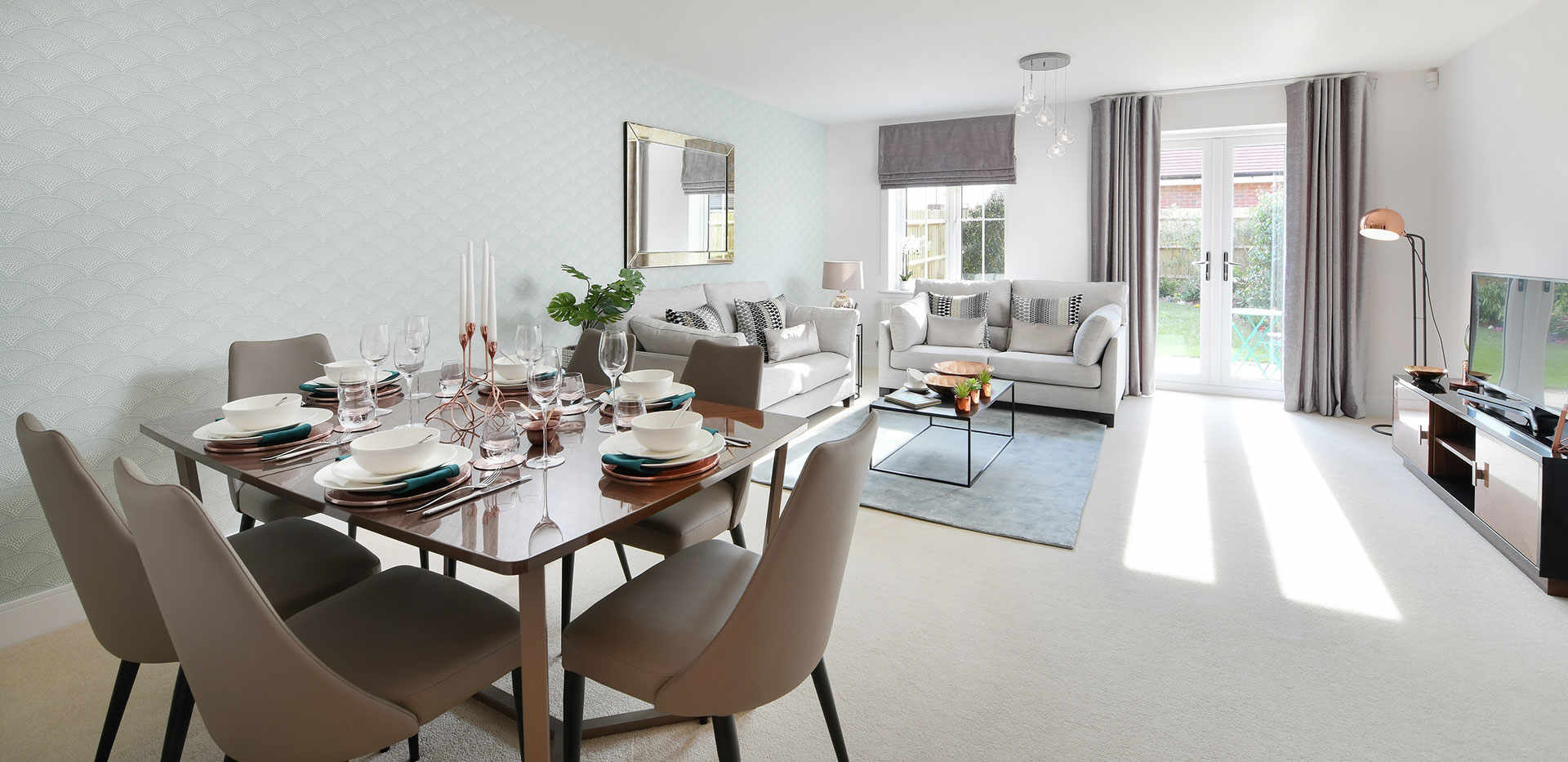 Berkeley, Bersted Park, Interiors, Living/Dining