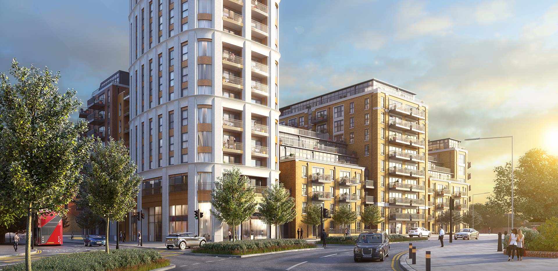 St George, Royal Exchange, Development Exterior