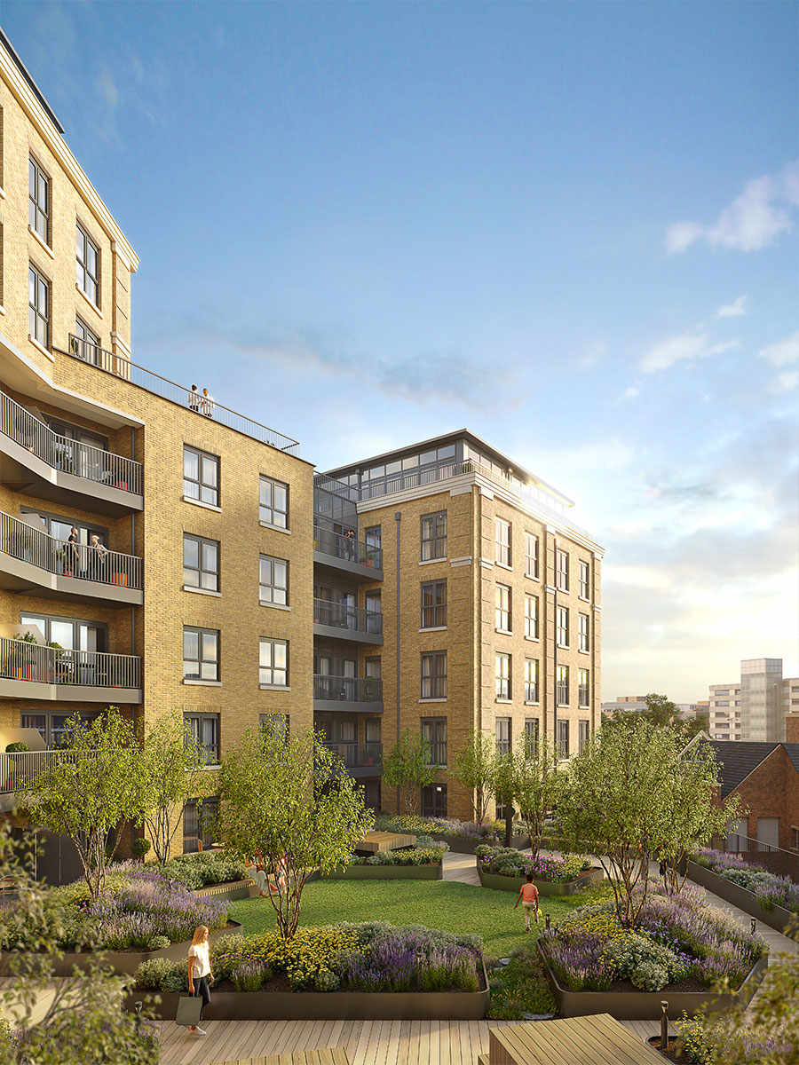 St George, Royal Exchange, Development Exterior