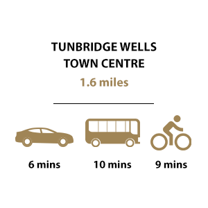 Hollyfields, Timeline, Culture, Tunbridge Wells Town Centre