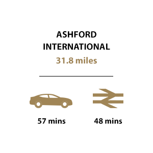Hollyfields, Timeline, Transport, Ashford International