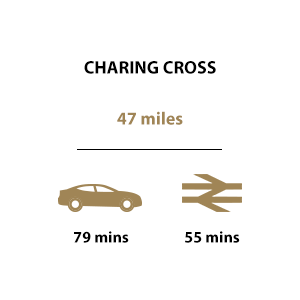 Hollyfields, Timeline, Transport, Charing Cross