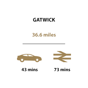 Hollyfields, Timeline, Transport, Gatwick