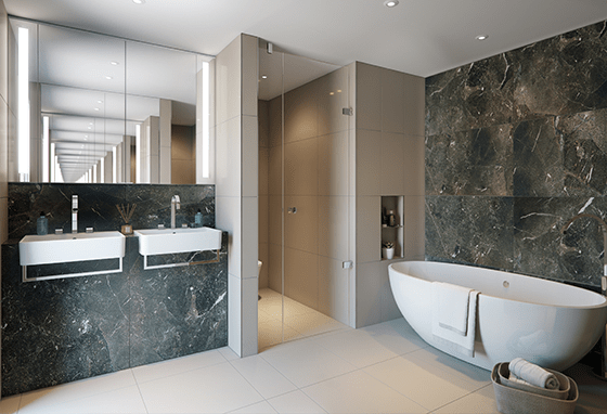 Berkeley, South Quay Plaza, The Executive Collection, Specification, Master Ensuite