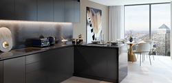 Berkeley, South Quay Plaza, The Midnight Collection, Interiors, Kitchen
