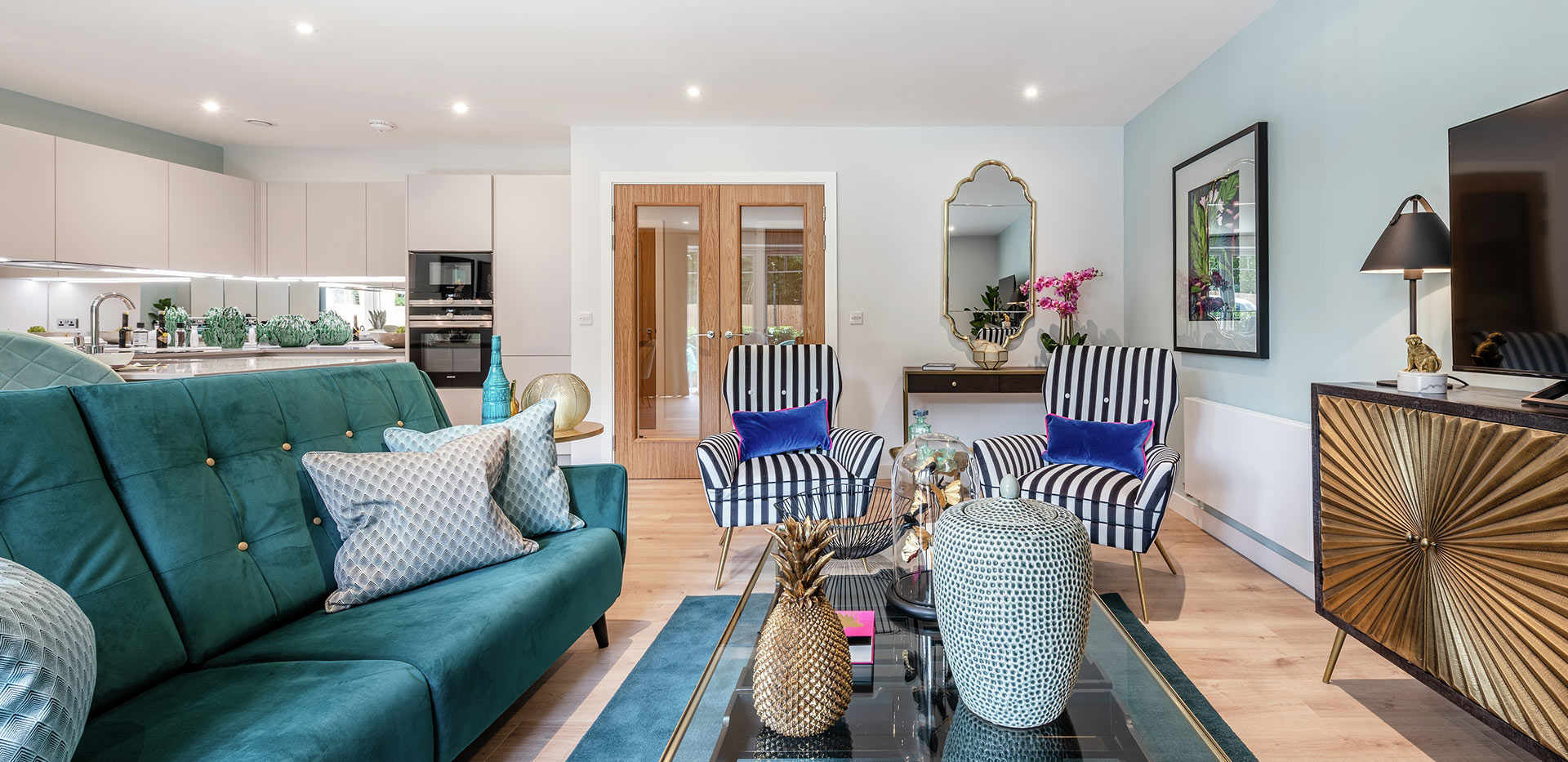 St William, Elmswater, Apartment B1, Interior, Living/Kitchen