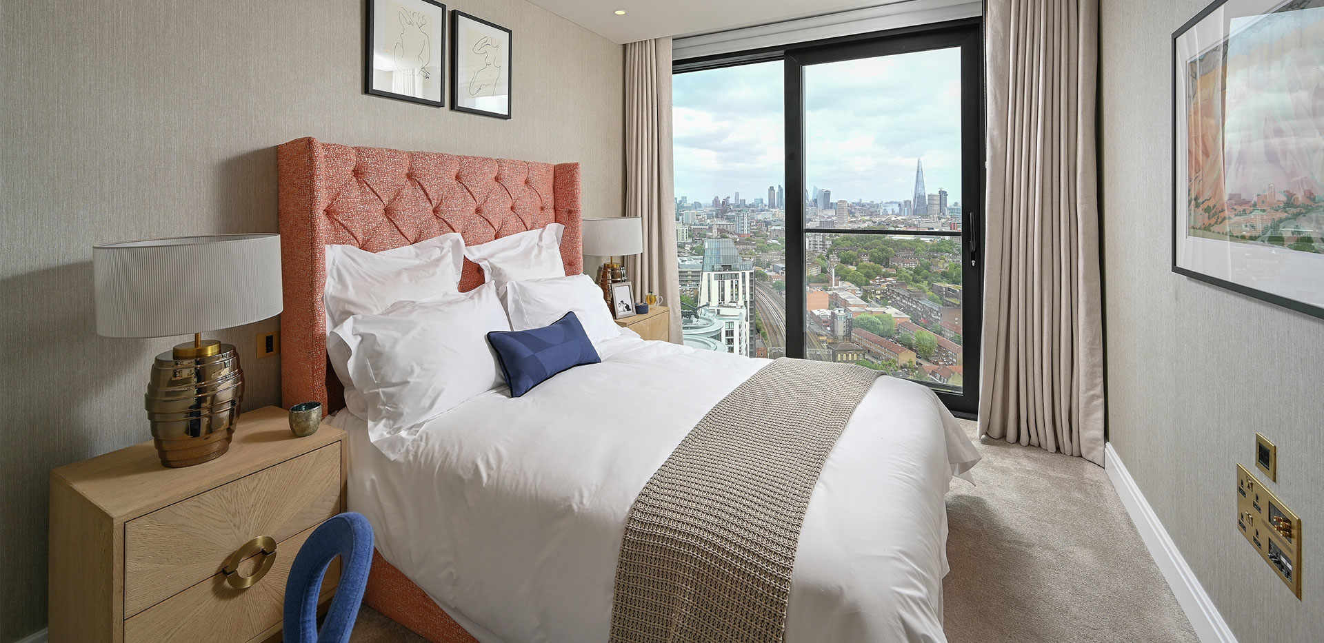 St James, The Dumont, Alta Collection Showhome, Bedroom