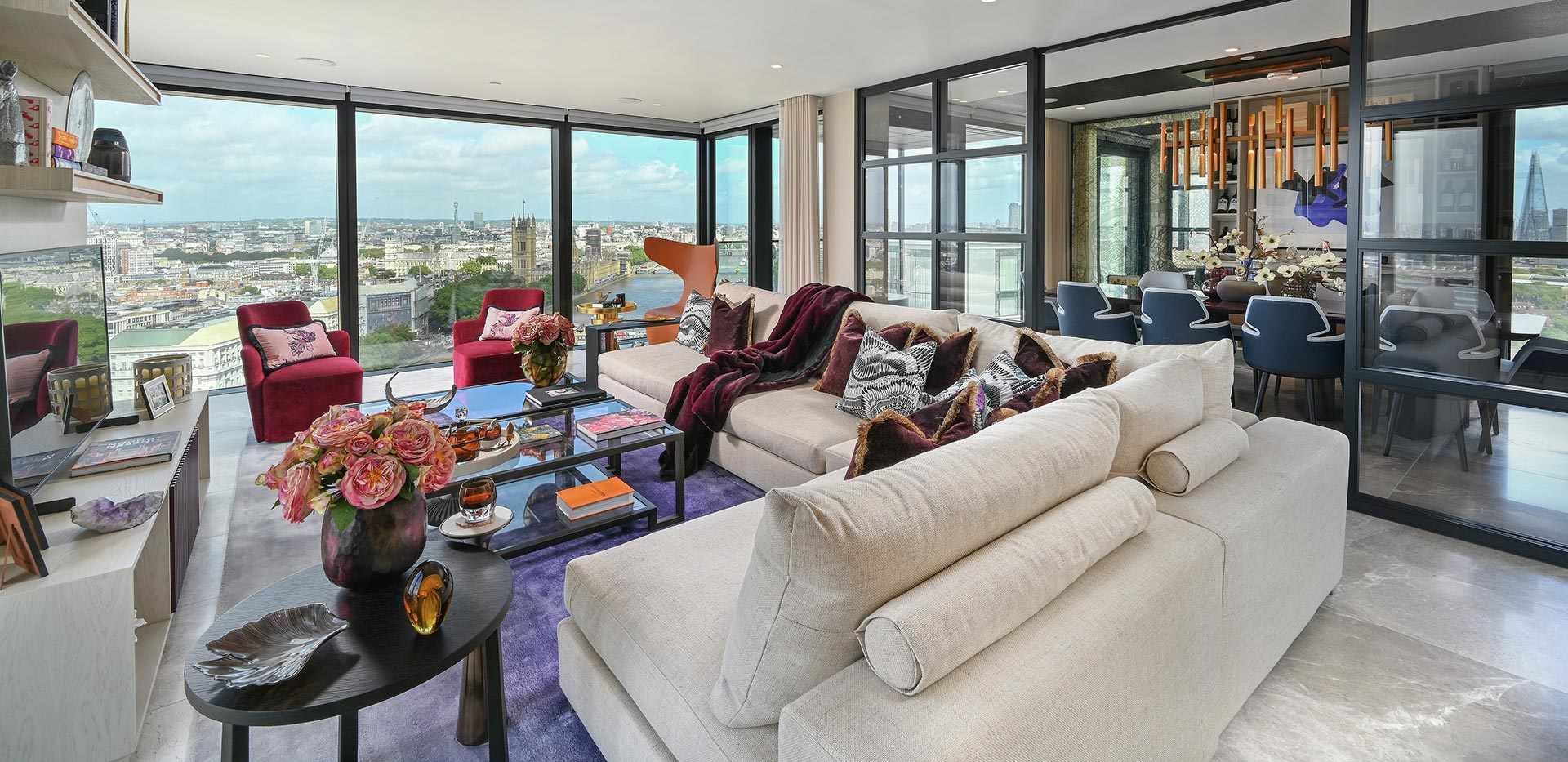 St James, The Dumont, Alta Collection Showhome, Living Room