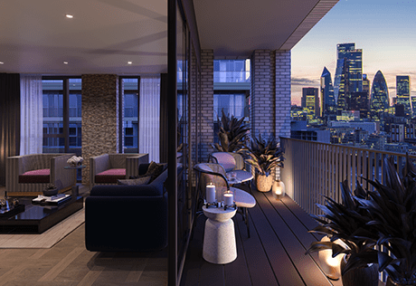 St George, London Dock, Saffron Wharf, Header