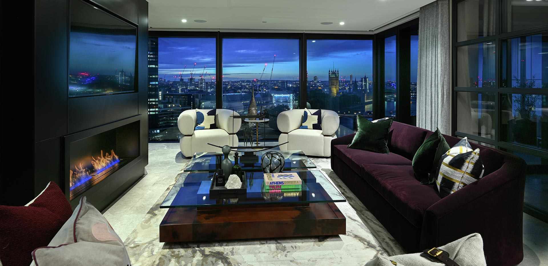 St James, The Dumont, Alta Collection Showhomes, Living Room