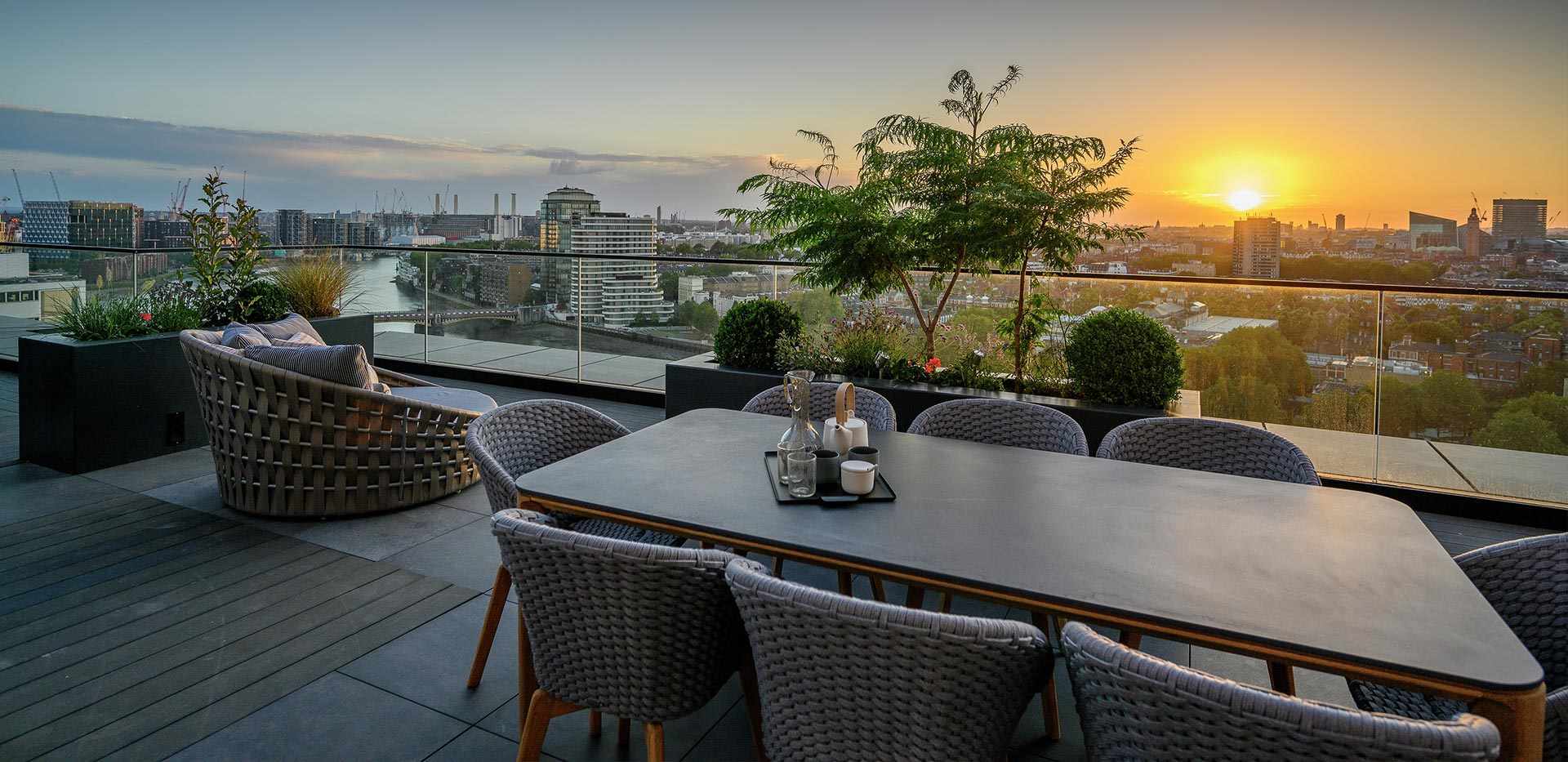 St James, The Dumont, Alta Collection Showhomes, Terrace