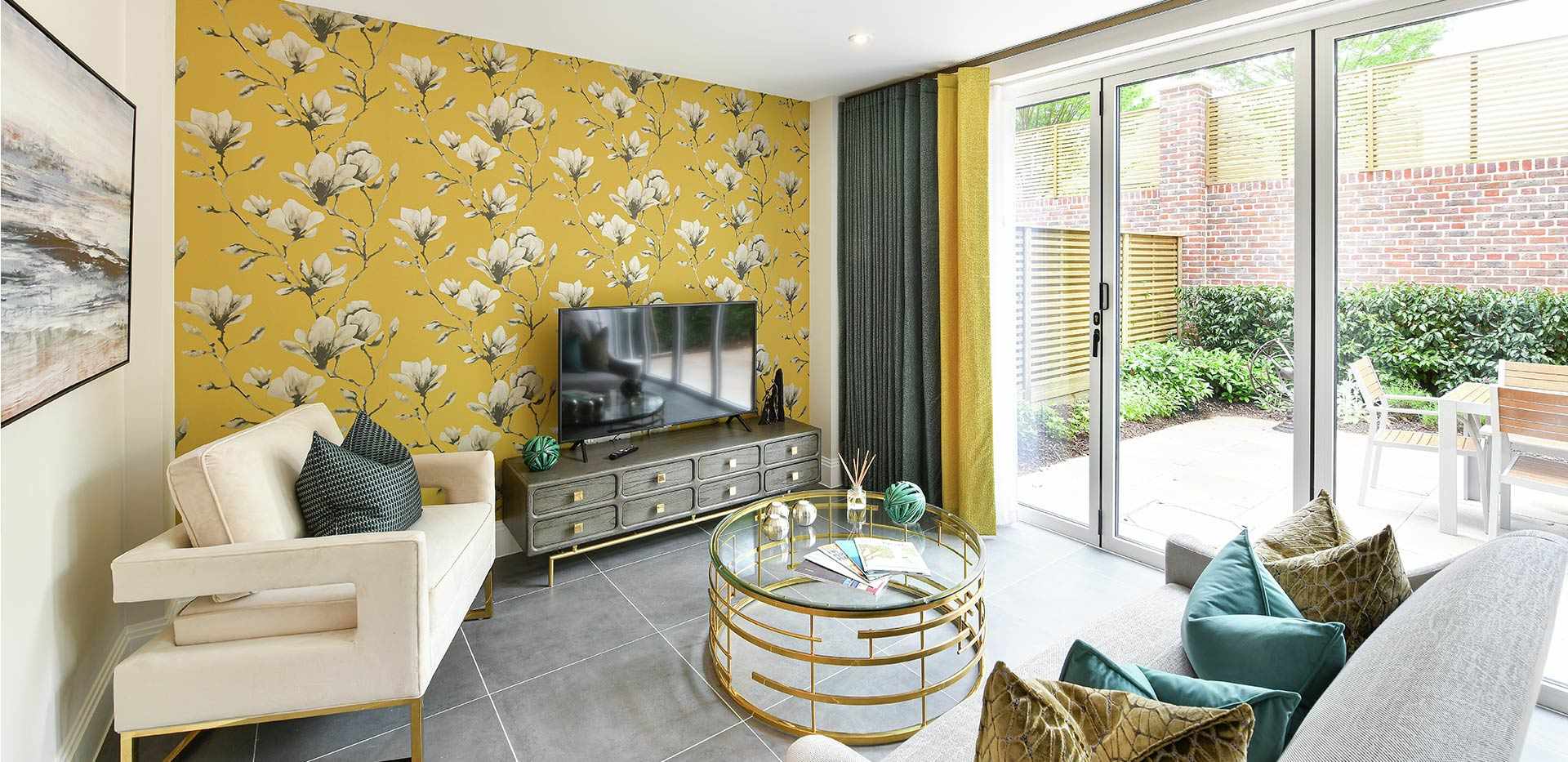 Berkeley, Forbury, Interiors, Living Room