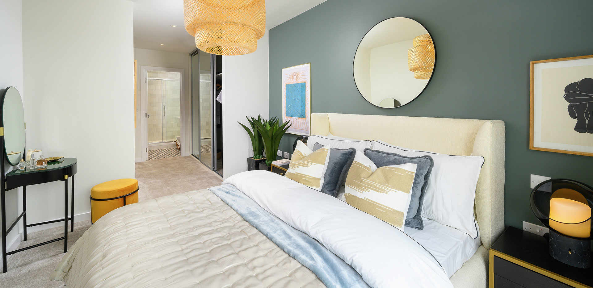 St William, The Arches, Two Bedroom Showhome, Bedroom