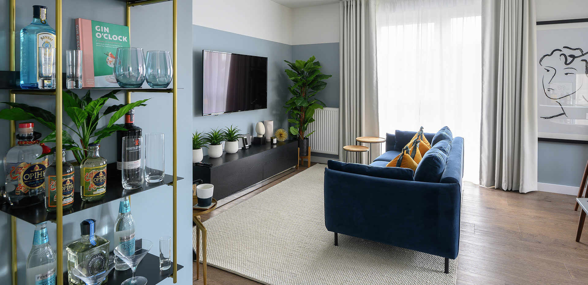 St William, The Arches, Two Bedroom Showhome, Living Room